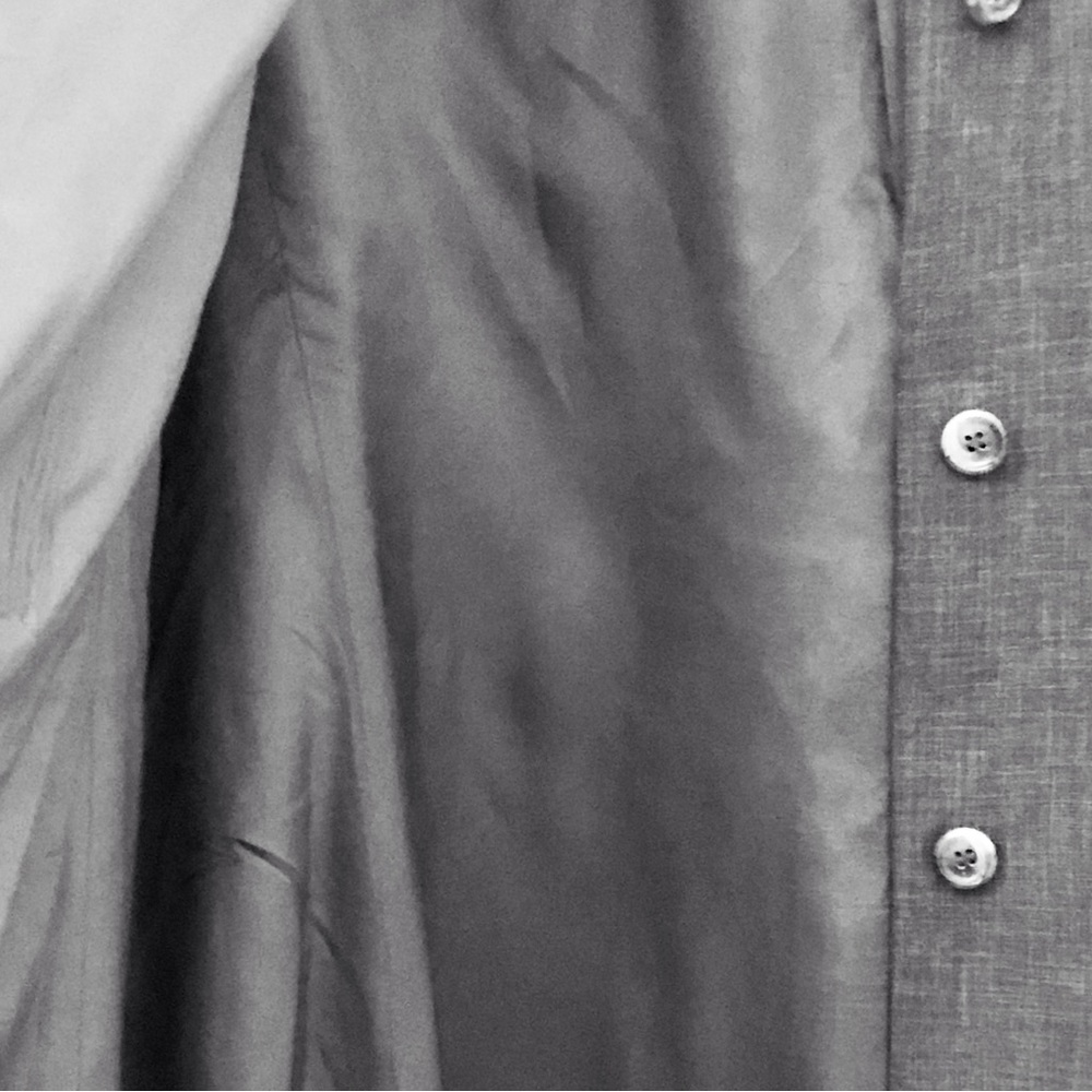 Grey Midi Overcoat/Suiting Jacket - image 5